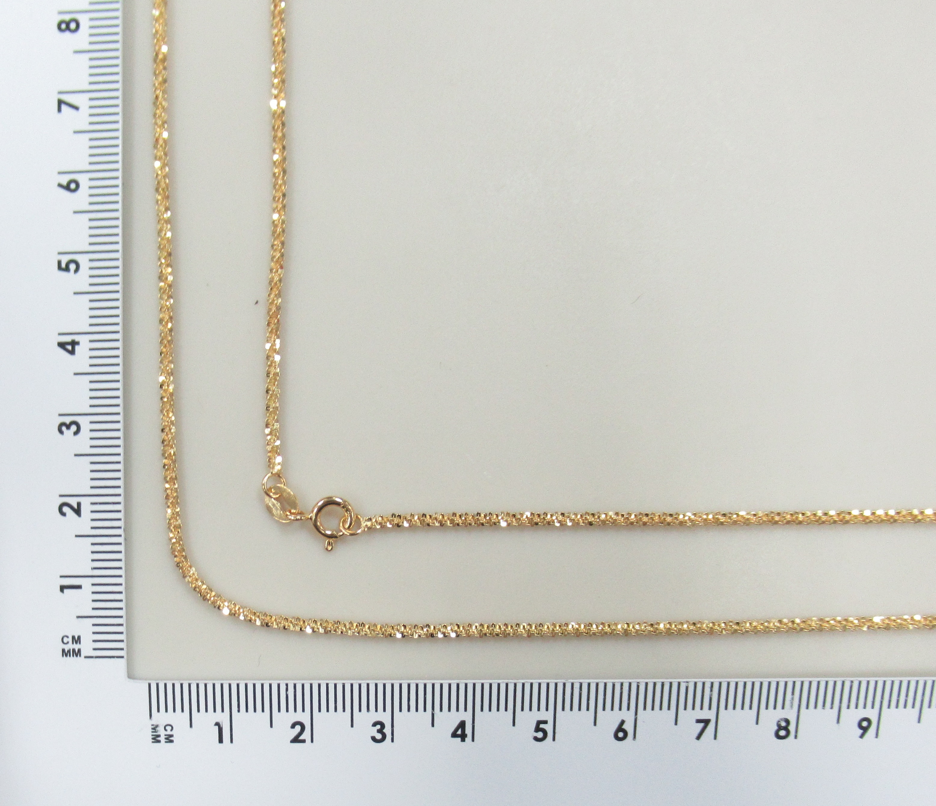 Серебряная цепь плетение "Крис-Крос"